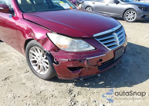 2009 Hyundai Genesis 3.8 из США, поврежденный, VIN KMHGC46E89U040764